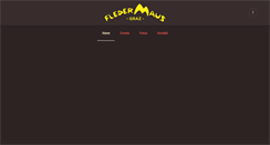 Desktop Screenshot of fledermaus-graz.at