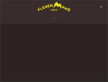 Tablet Screenshot of fledermaus-graz.at